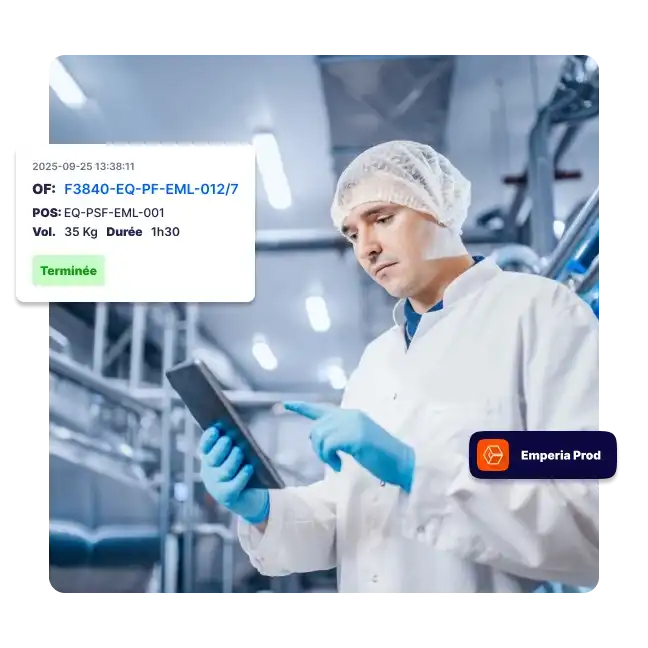 Pilotez votre production avec précision et performance